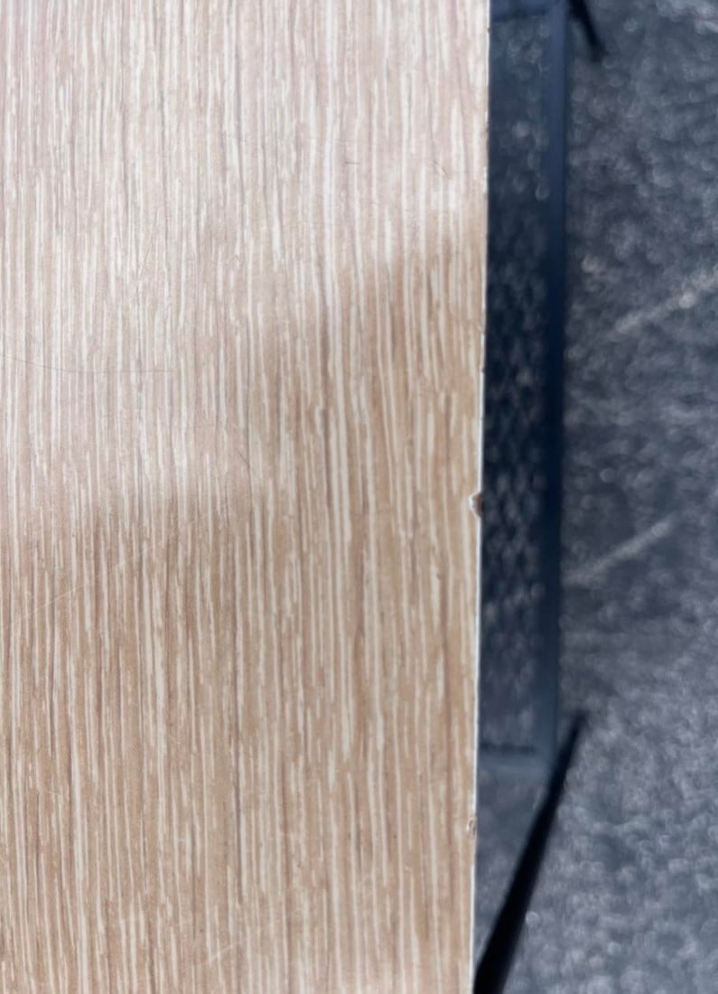 Mid Century Table With Metal Magazine Rack - 8