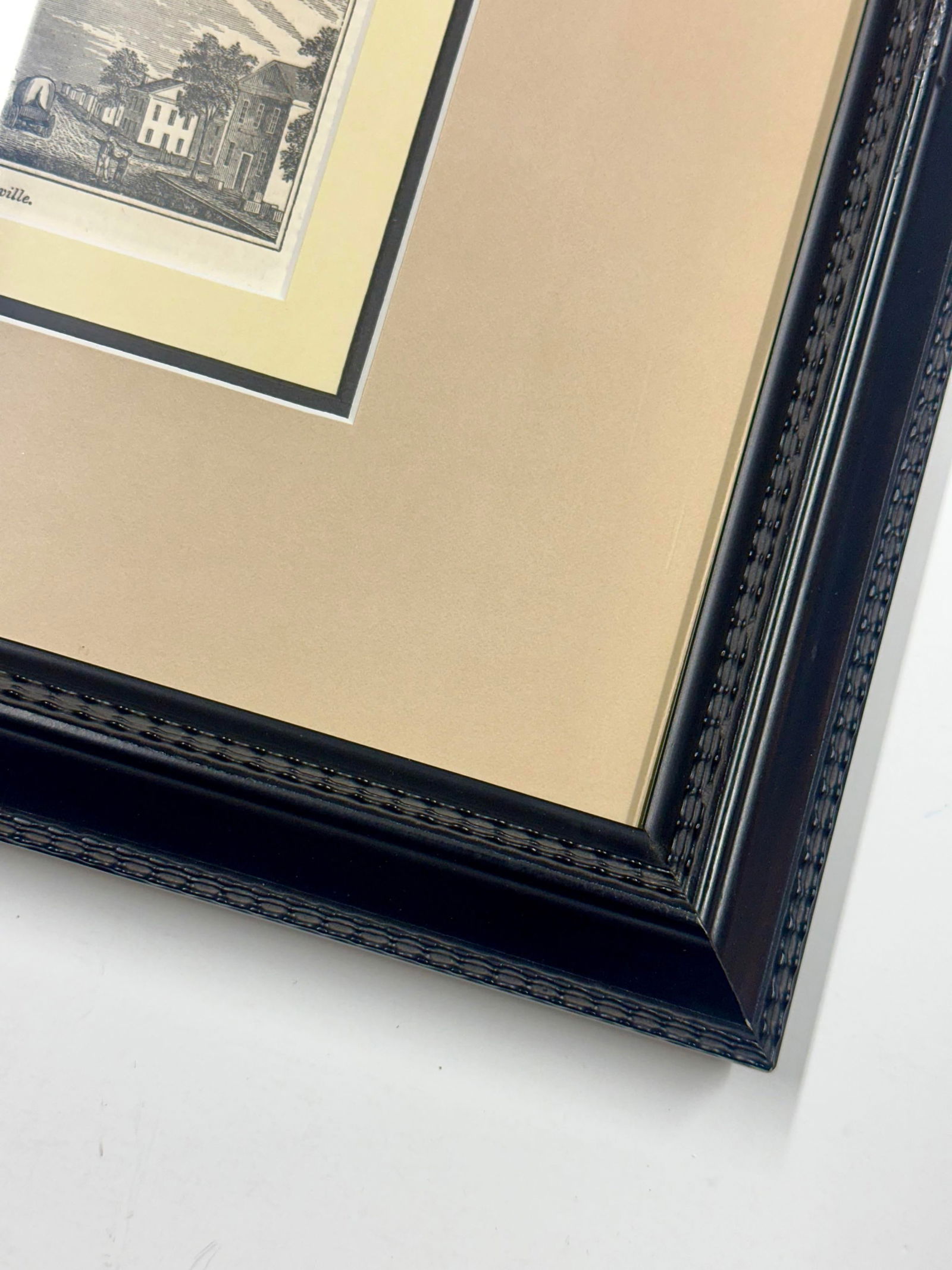 Wytheville, Virginia Original Print, 1855 (Framed) - 4