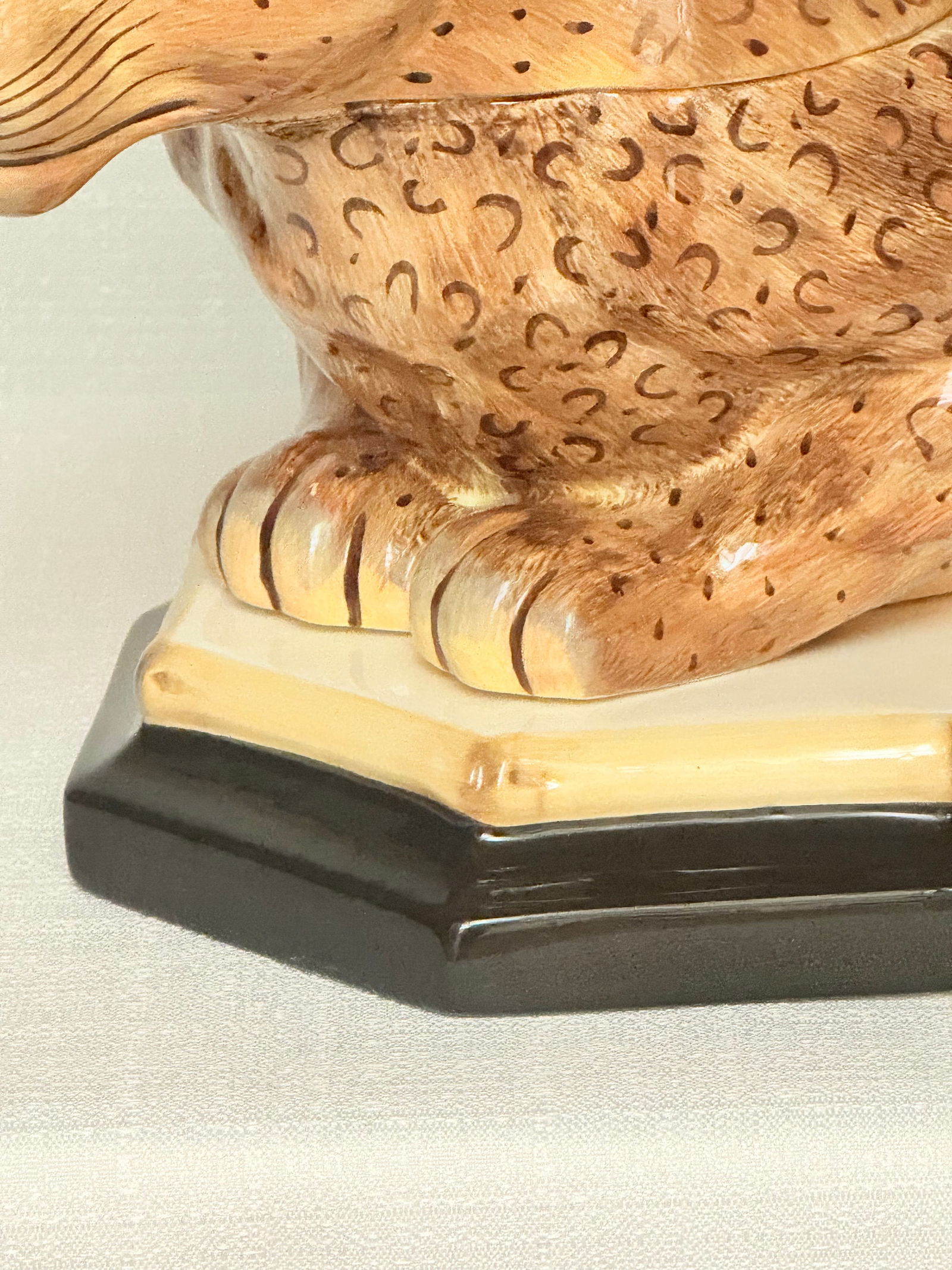 Vintage Raymond Waites "Empire" Leopard Tureen - Maximalist Jungle Chic - 11