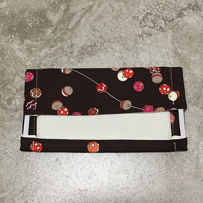 Handmade Hermes Dancing Pearls Silk Scarf Mask - 2