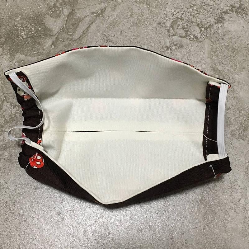 Handmade Hermes Dancing Pearls Silk Scarf Mask - 3