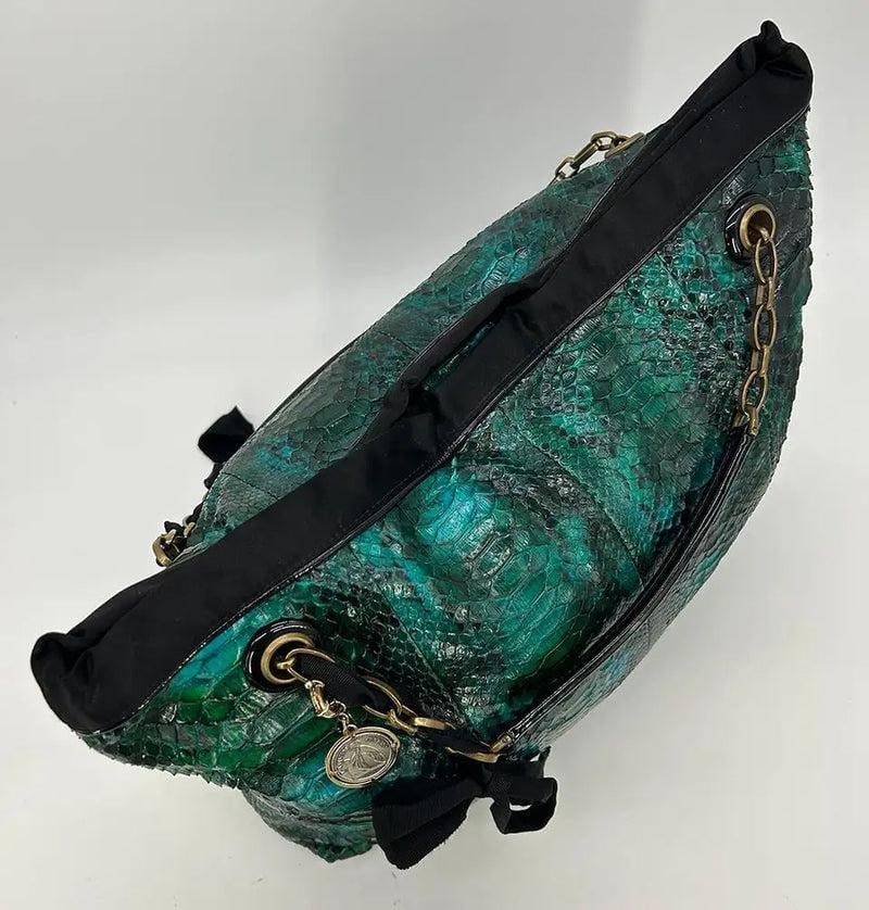 Lanvin Amalia Python Tote - 10