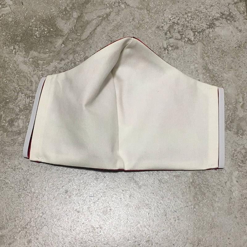 Handmade Vintage Hermes Caparacon de la France et de L'Inde Silk Scarf Face Mask - 2