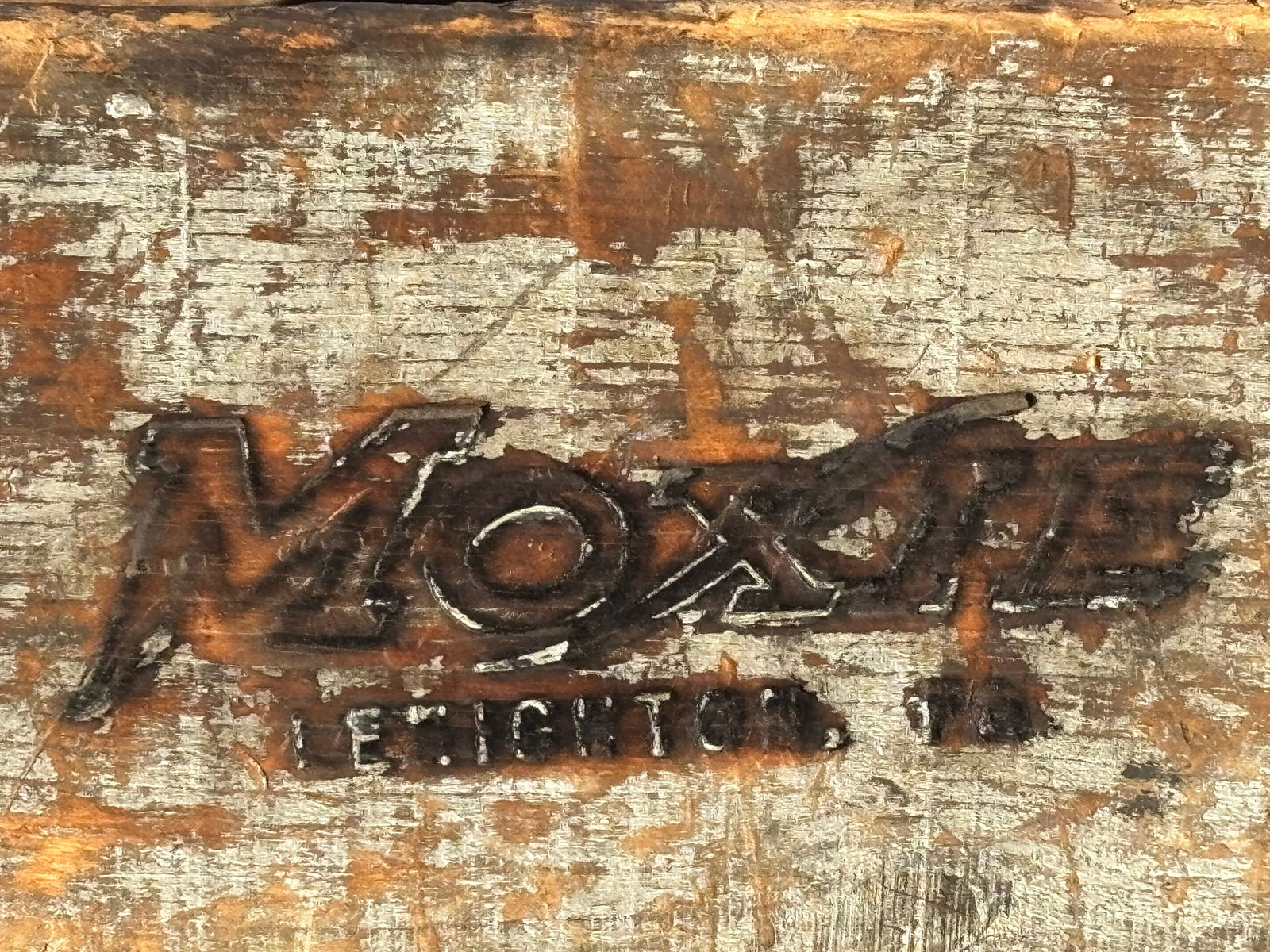 Moxie! Early 20th C. Wooden Soft Drink Shipping Crate - Maine / Pennsylvania - 5