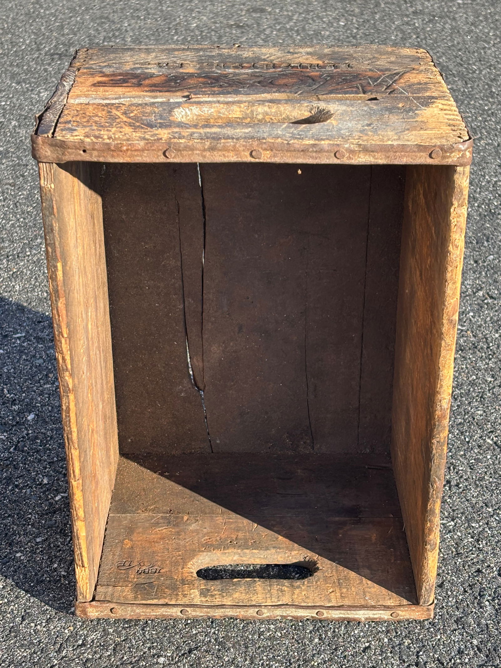 Moxie! Early 20th C. Wooden Soft Drink Shipping Crate - Maine / Pennsylvania - 8