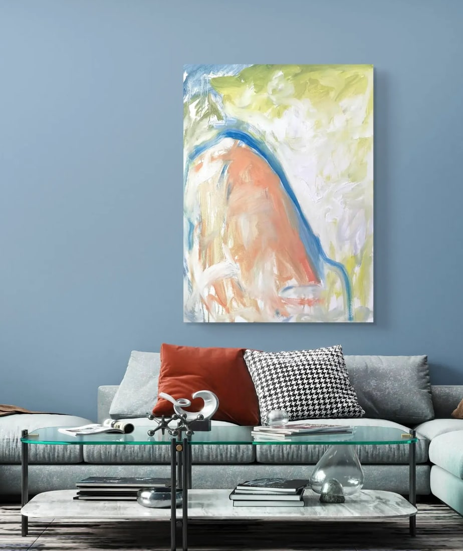 Matthew Izzo Oil Painting on Canvas - Titled "Waterfall" - 5