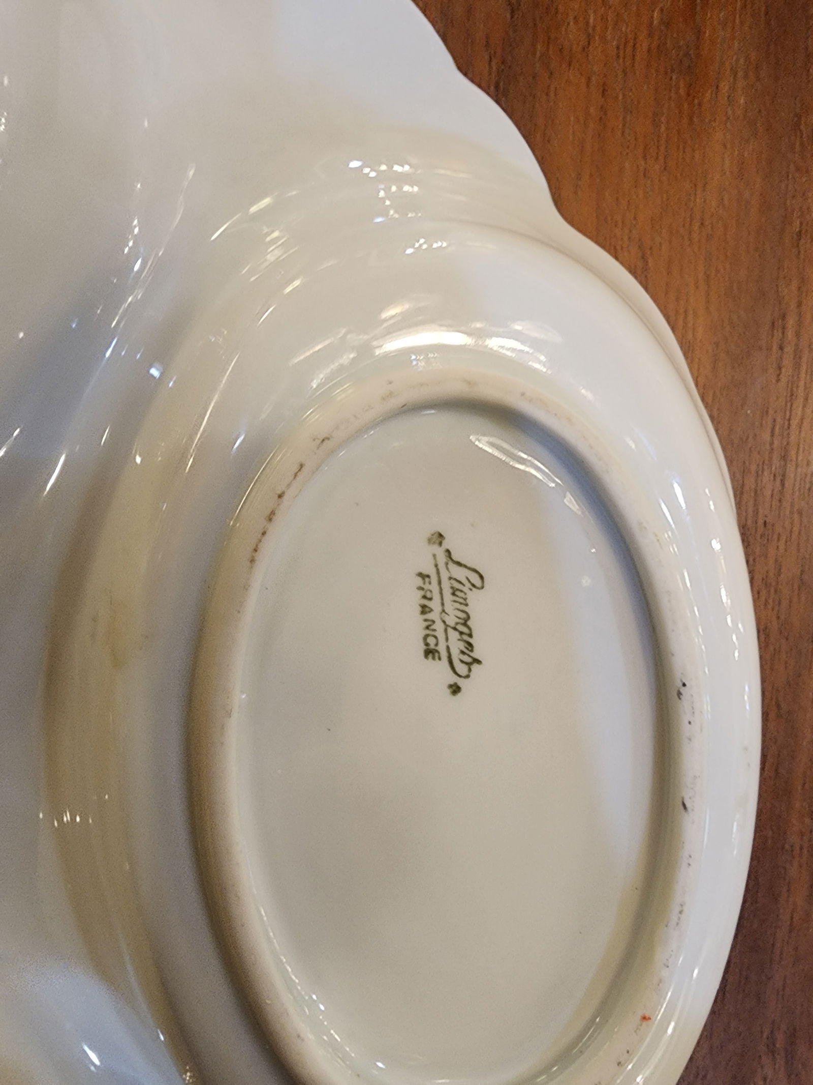 Beautiful Antique Sectioned Hand Painted Limoges Dish - 2