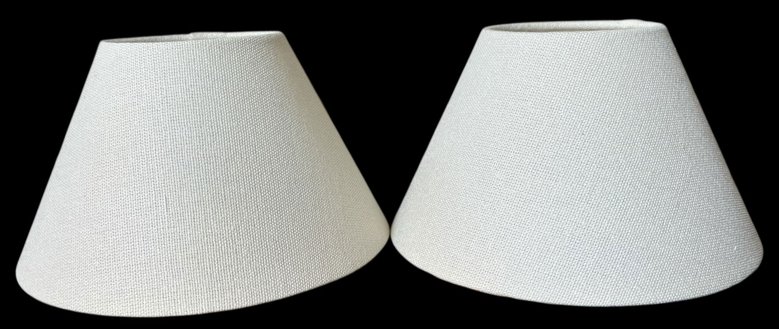 Serena and Lily Rechargeable Table Lamp Shade Cover in Linen - A Pair - 2