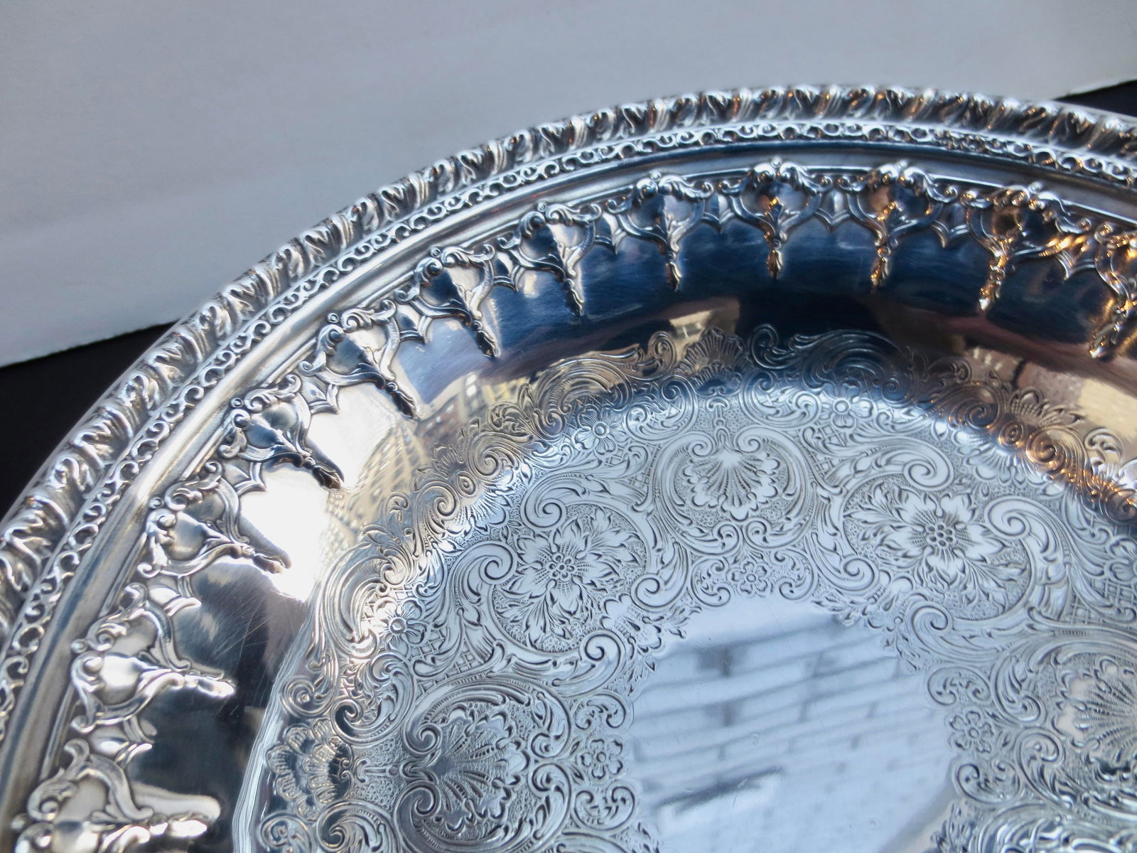Reed and Barton Silver Plate Bowl - 4