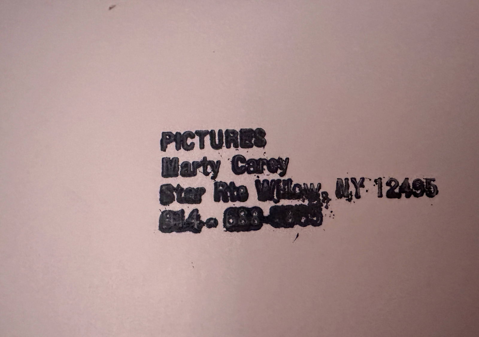 1980s Original John F. Collins "Forraine-Acetate Comb" Photograph With Matting - 10