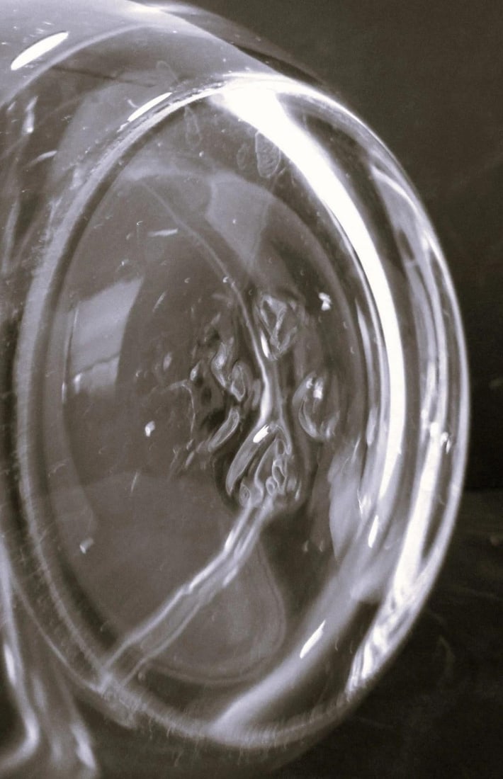 Simon Pearce Hand Blown Glass Barre Oval Bowls Set of 4 - 11