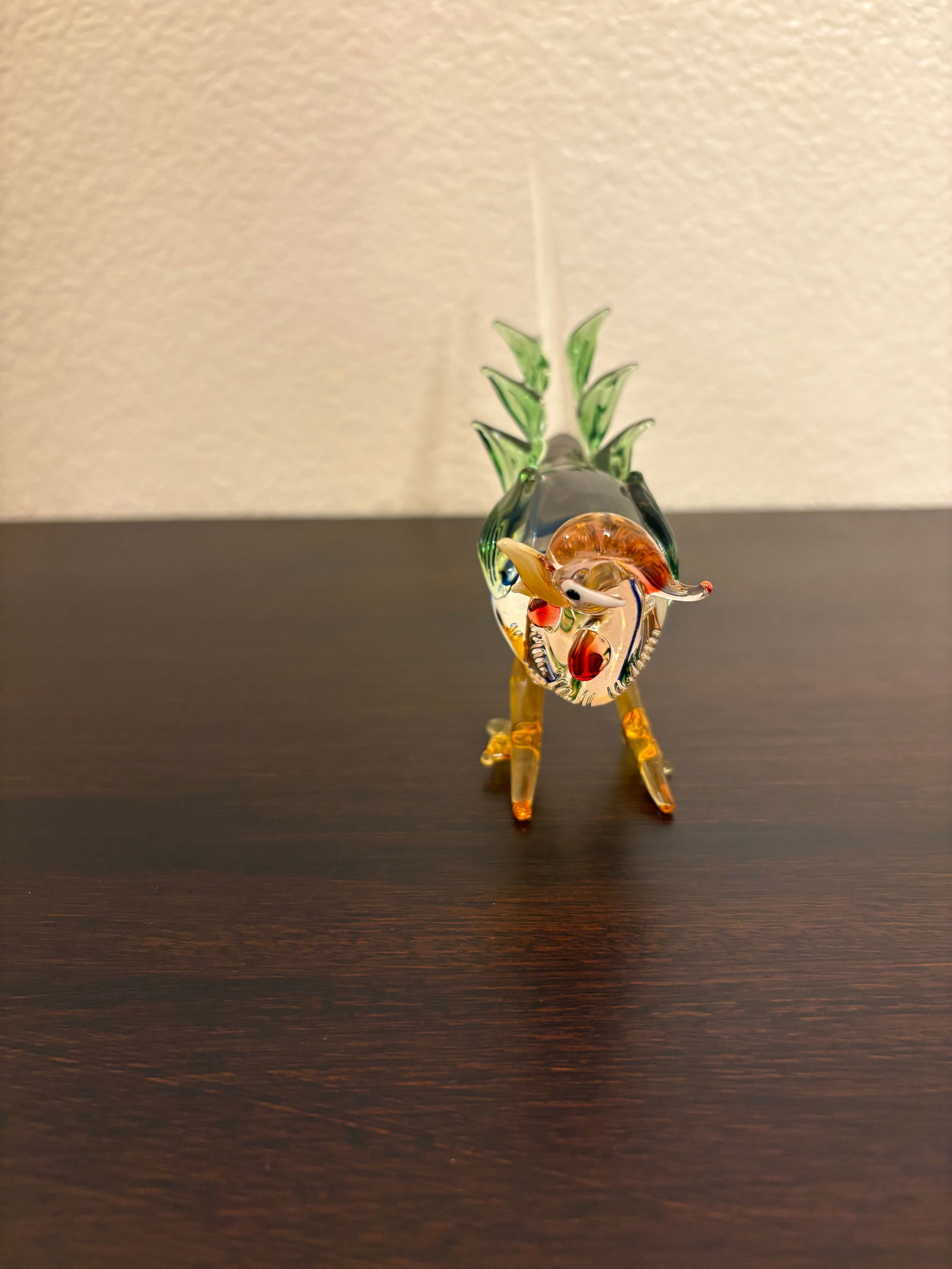 Murano Blown Glass Multi-Color Delicate Road Runner - 4