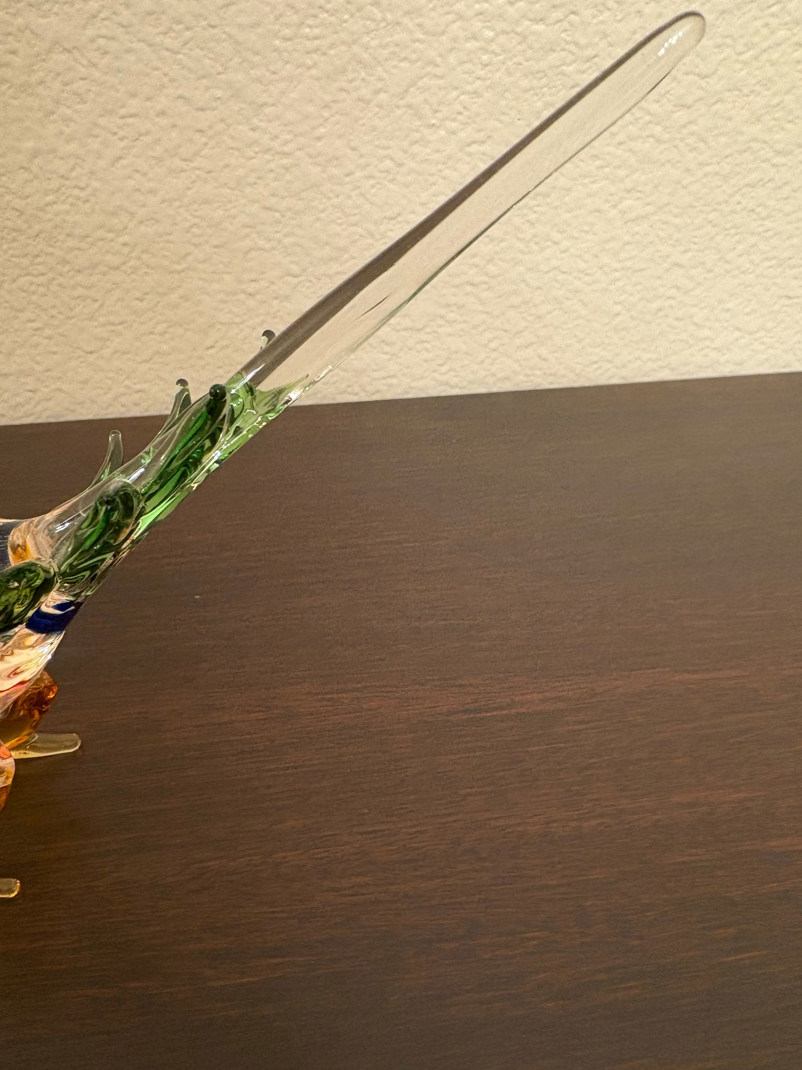 Murano Blown Glass Multi-Color Delicate Road Runner - 5