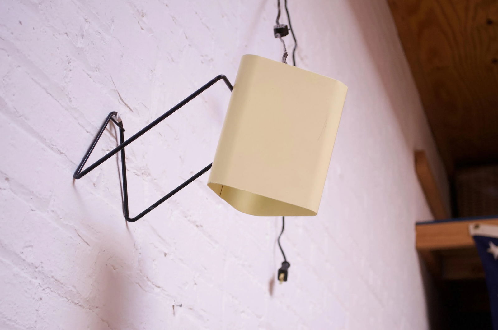 Pale Yellow Dutch Modern Wall Sconce / Table Lamp by Philips - 12