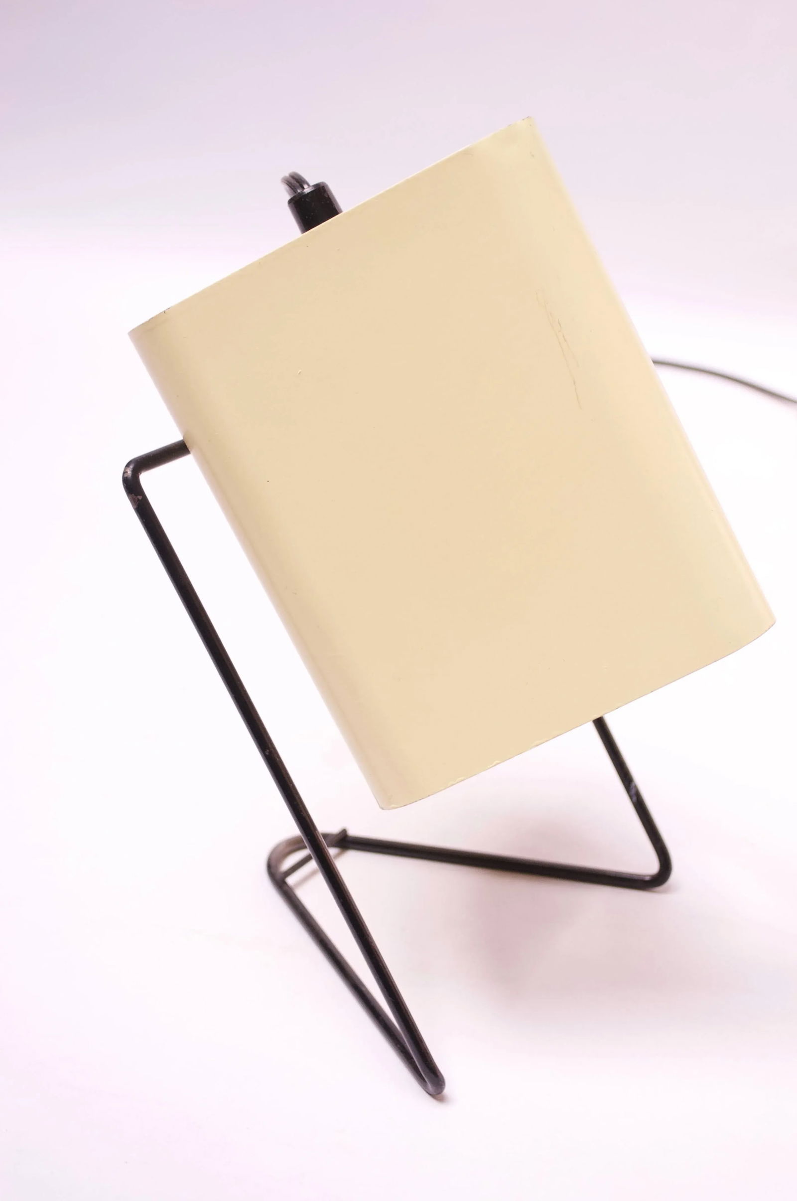Pale Yellow Dutch Modern Wall Sconce / Table Lamp by Philips - 6