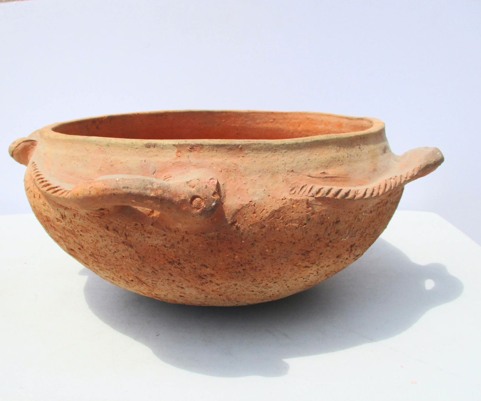 Guatemalan Handmade Terra Cotta Planter - 2