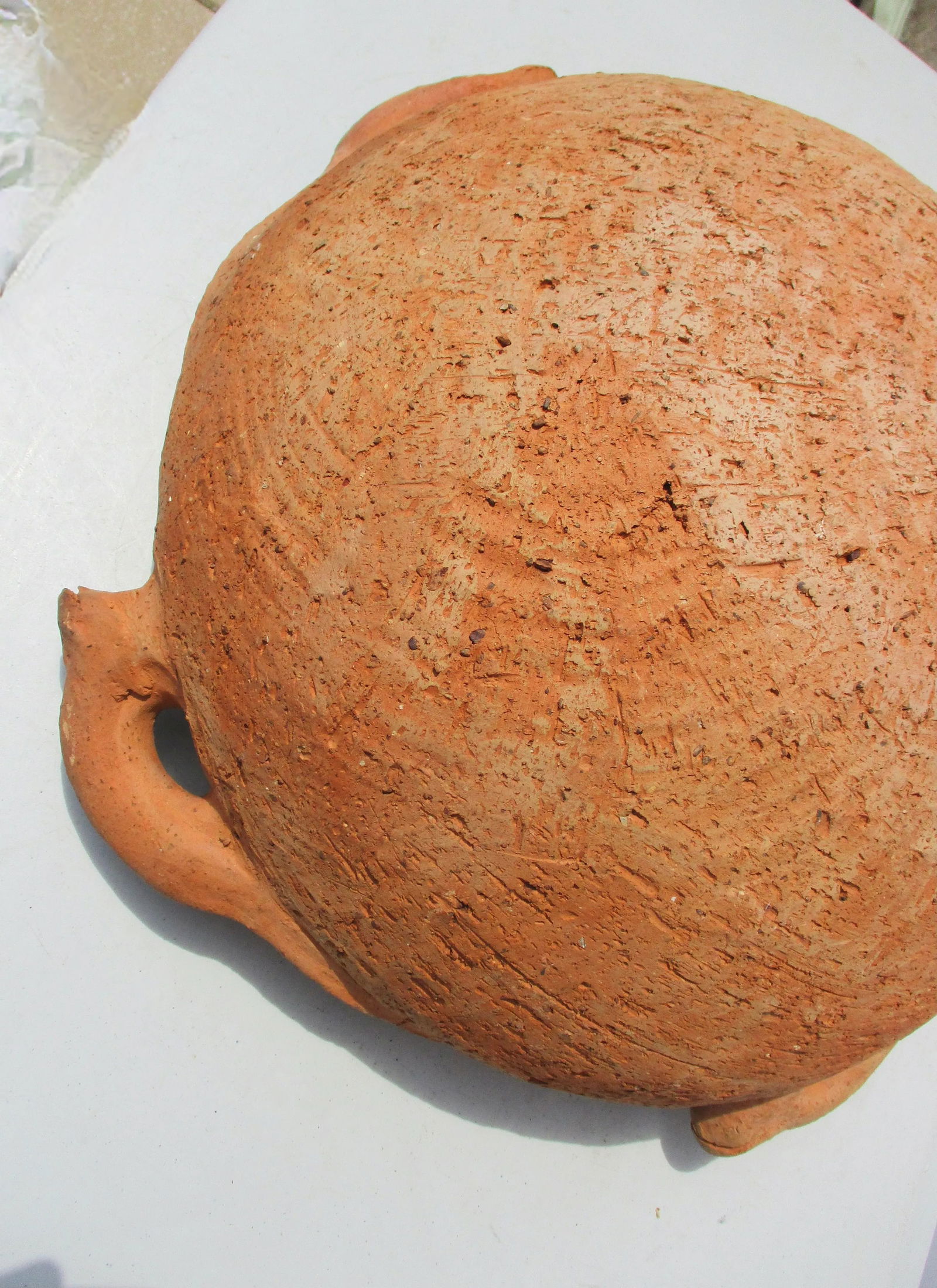 Guatemalan Handmade Terra Cotta Planter - 8