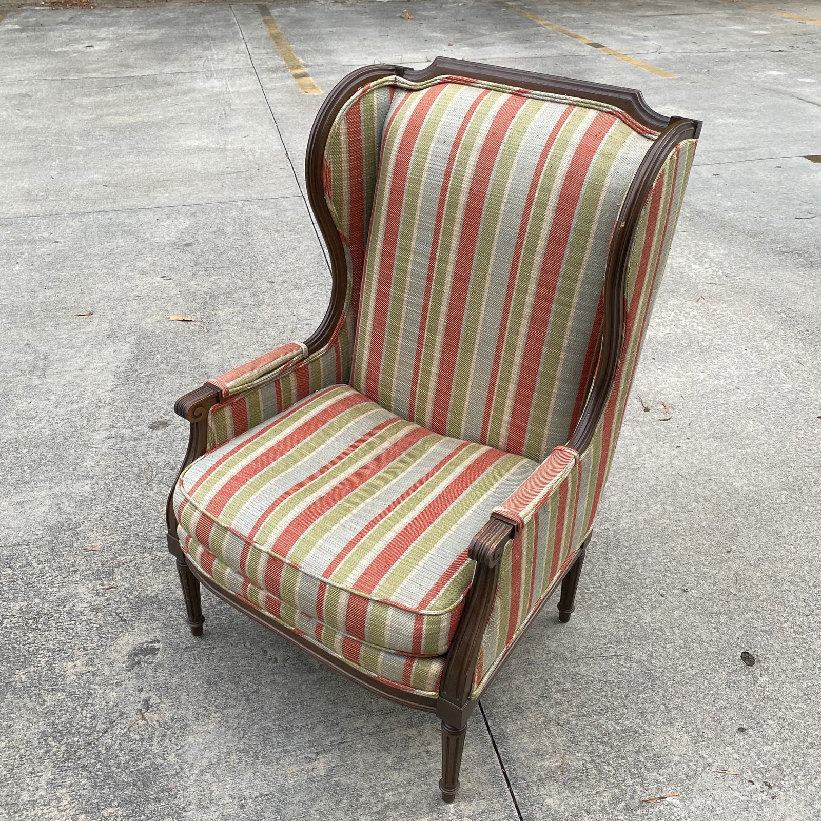 1970s Vintage Wooden Frame Chair - 2