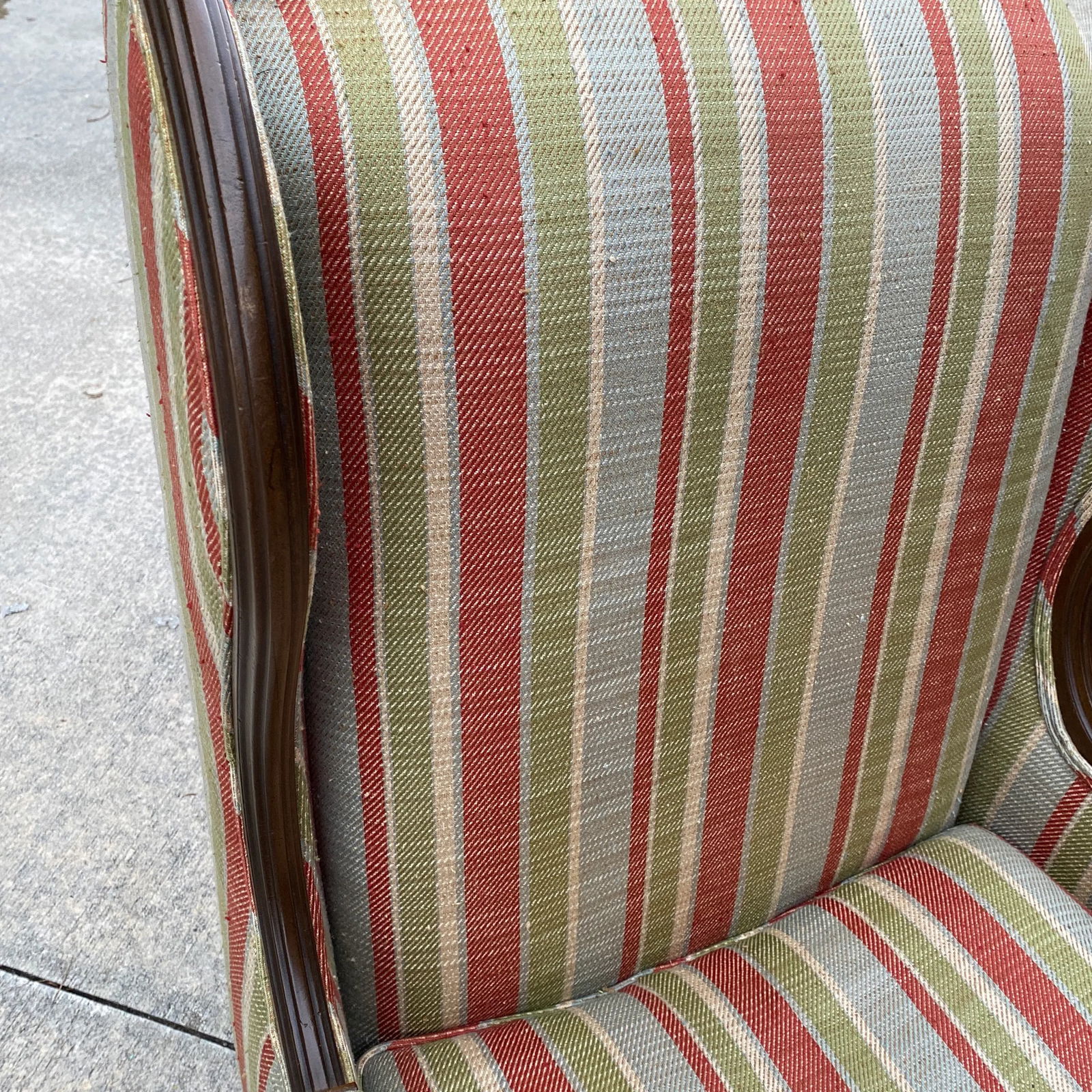 1970s Vintage Wooden Frame Chair - 3