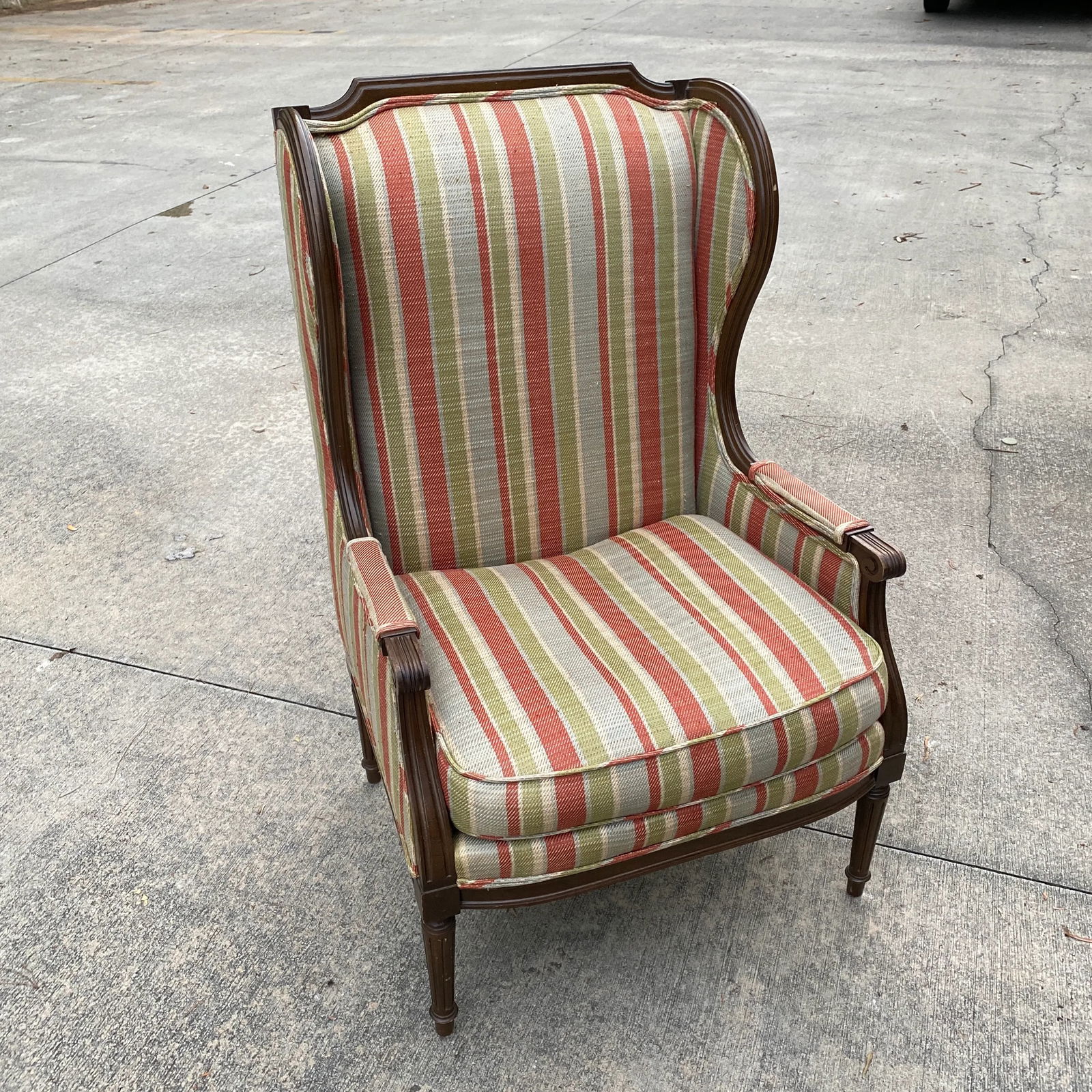 1970s Vintage Wooden Frame Chair - 6