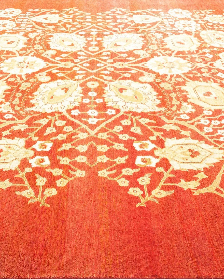 Eclectic Collection Hand-Knotted Area Rug - Red Collection 8' 2" x 10' 0" - 4