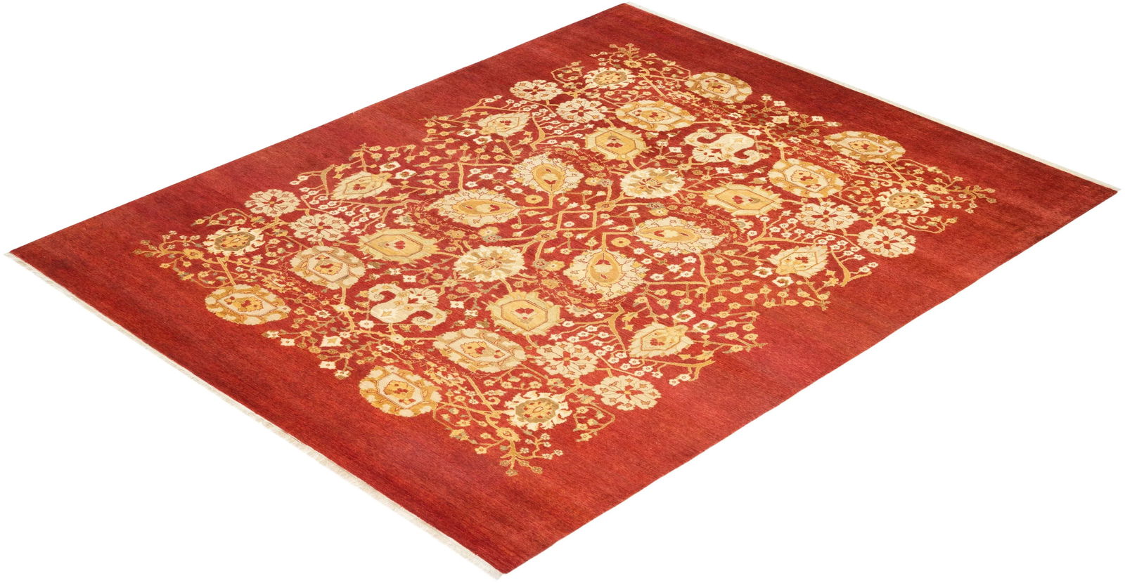 Eclectic Collection Hand-Knotted Area Rug - Red Collection 8' 2" x 10' 0" - 8