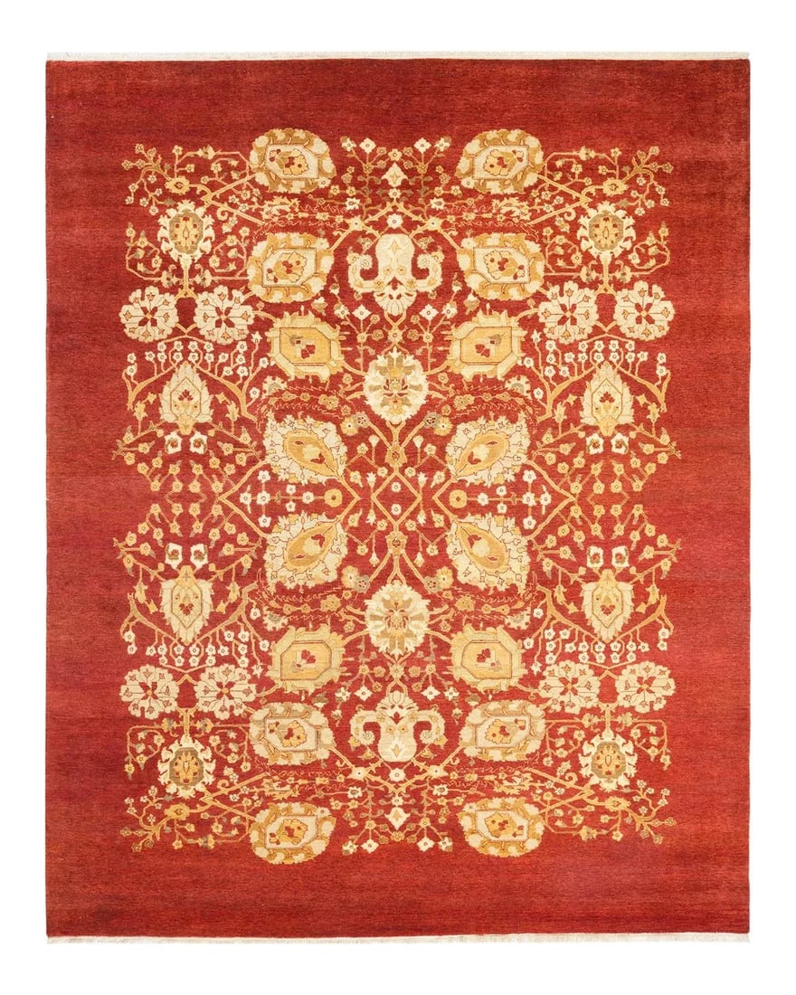 Eclectic Collection Hand-Knotted Area Rug - Red Collection 8' 2" x 10' 0" - 9