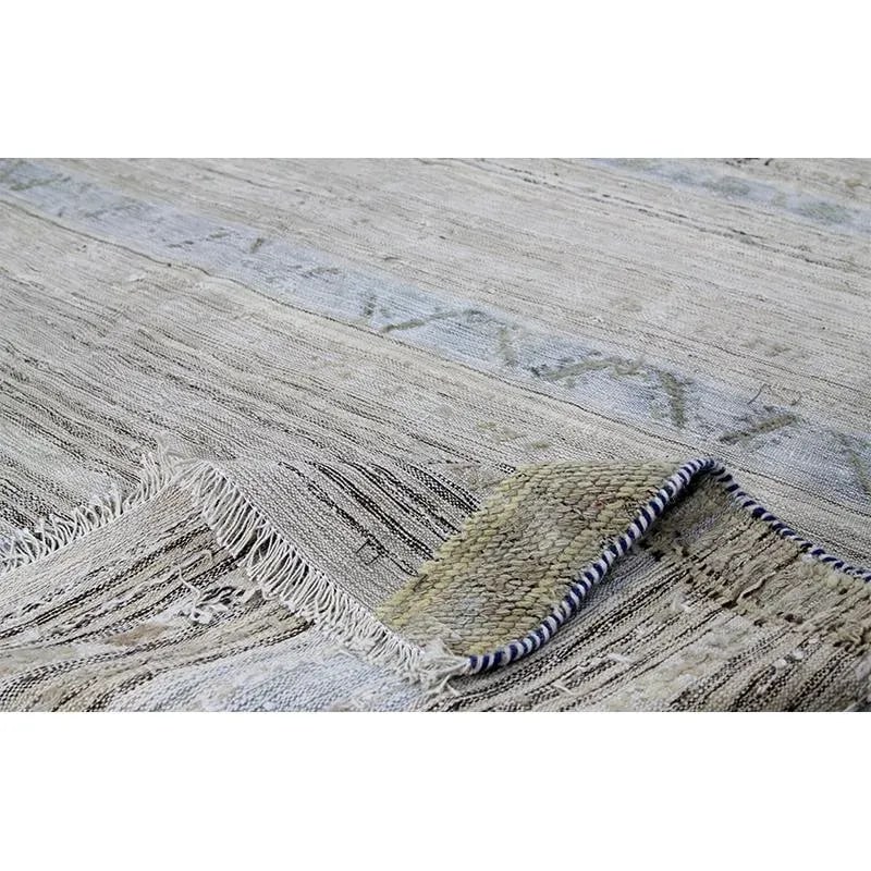 Handwoven Persian Kilim Area Rug 4'10" X 9'2" - 10