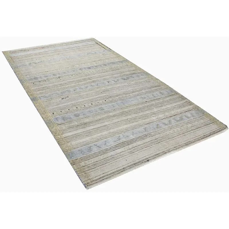 Handwoven Persian Kilim Area Rug 4'10" X 9'2" - 3