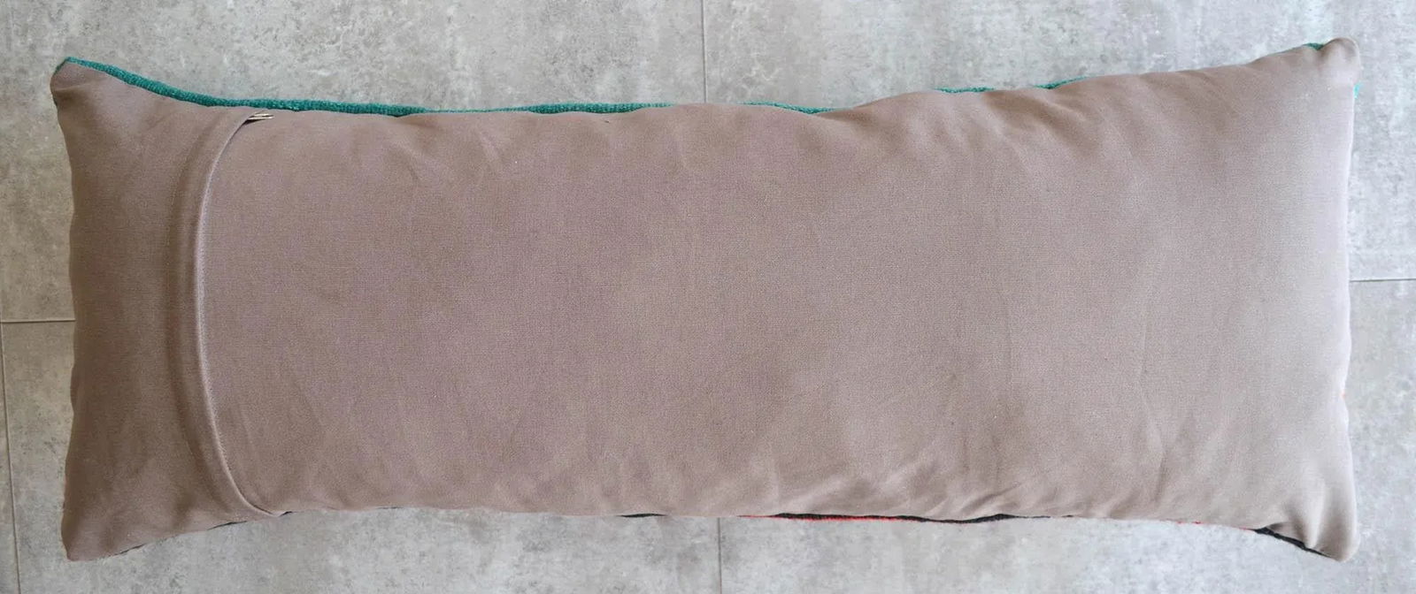 1970s Turkish Kilim Lumbar Pillow Cover - 7