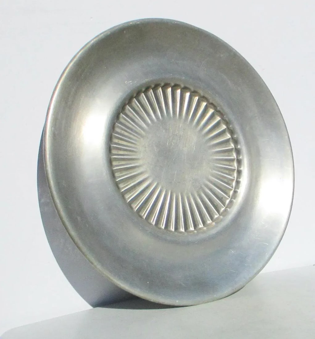 Vintage Aluminum Serving Tray - 2