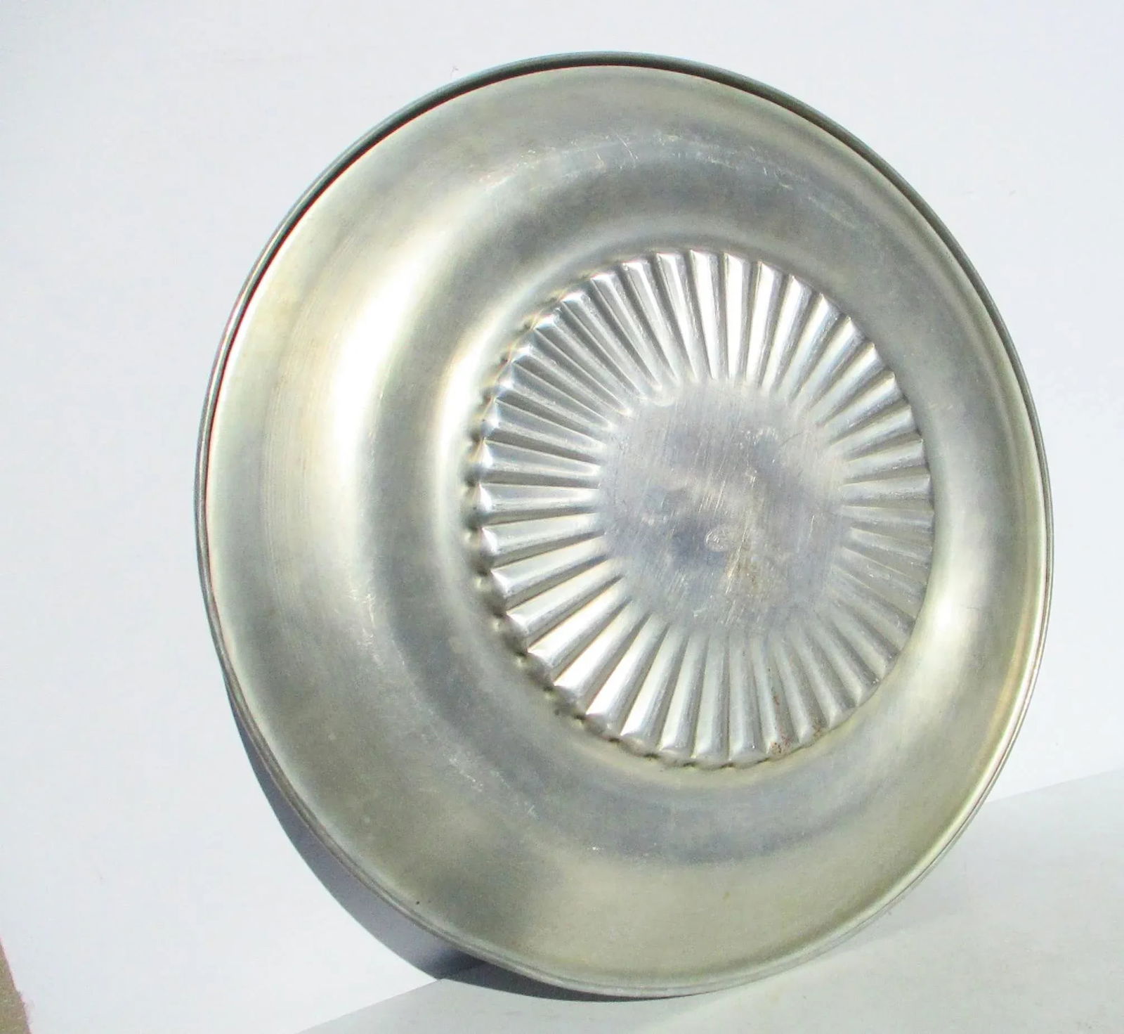 Vintage Aluminum Serving Tray - 3