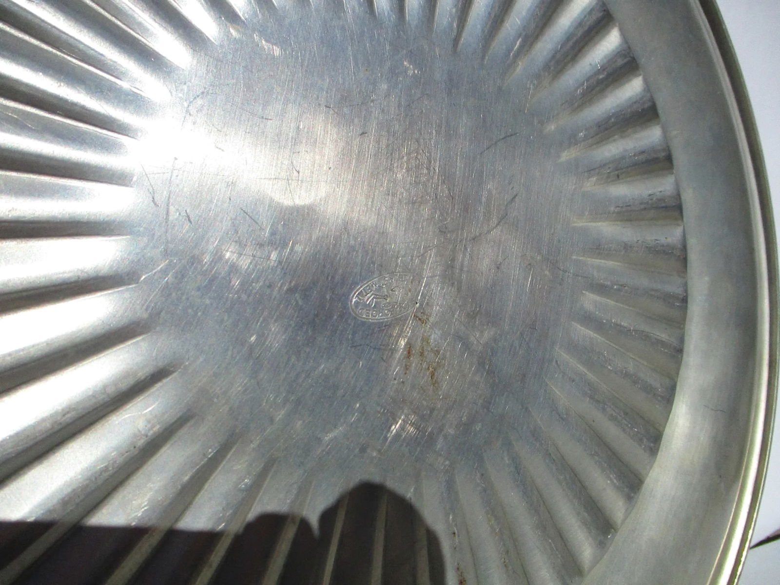 Vintage Aluminum Serving Tray - 4