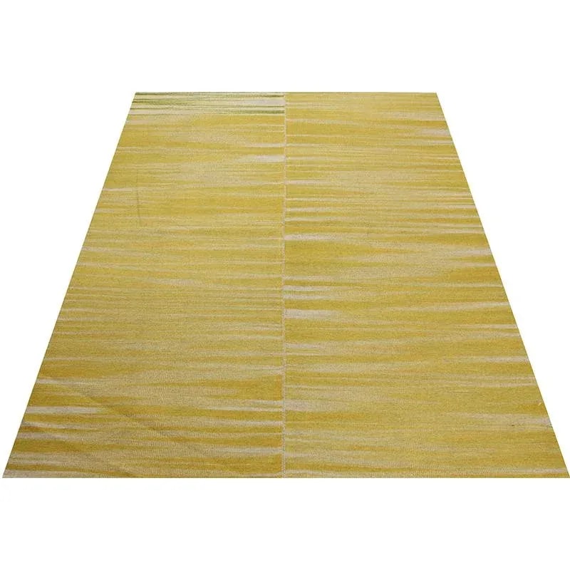 Handwoven Flatweave Scandinavian Style Persian Kilim Area Rug 4'4" X 6'3" - 2