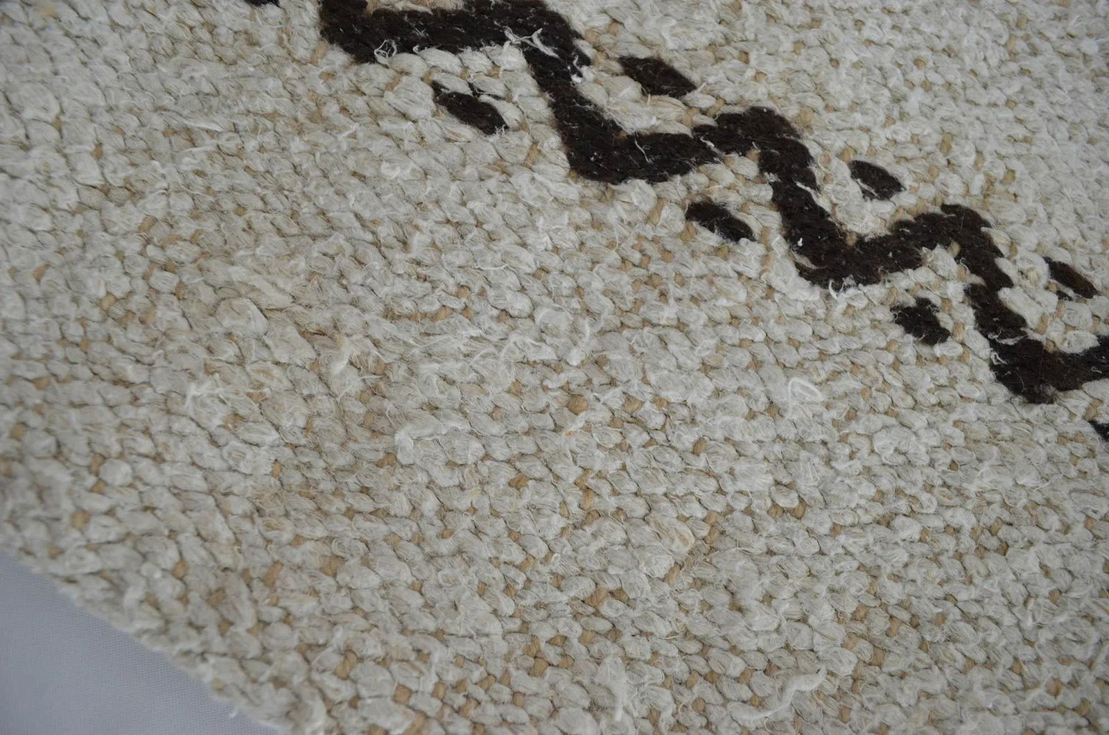 Primitive Pattern Turkish Kilim Rug Pillow Cover - 4