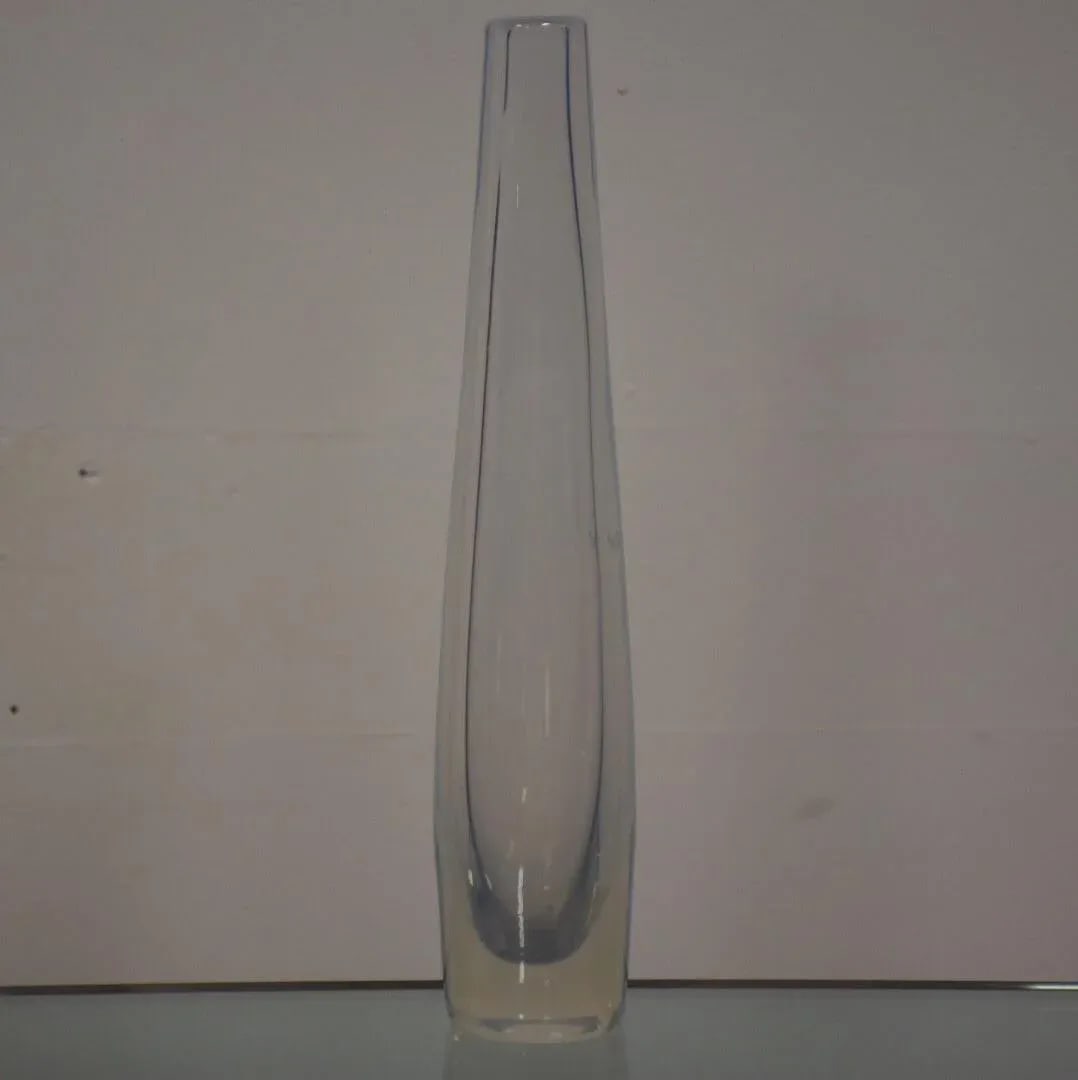 1950s Signed Murano Glass Vase - 2