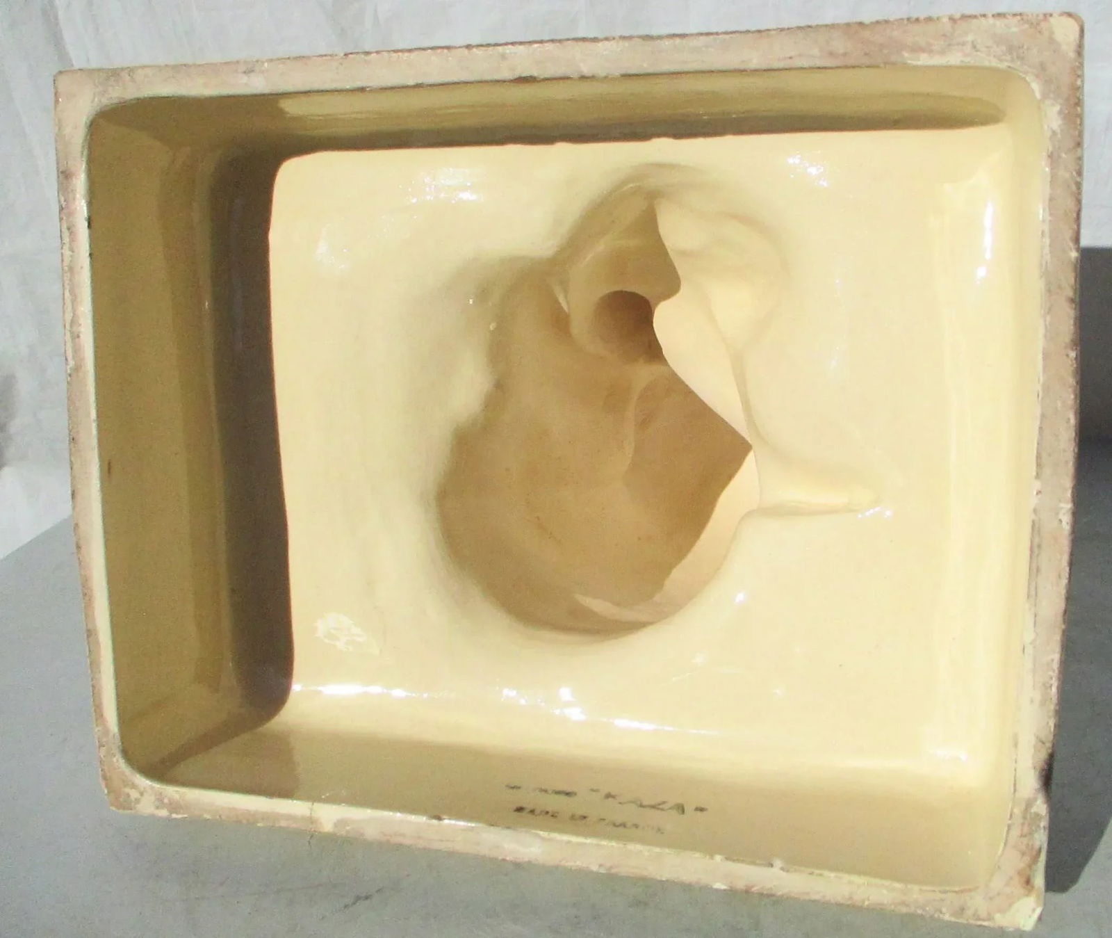 1930s Armand Godard French Faience Fortune Teller Figure - 8