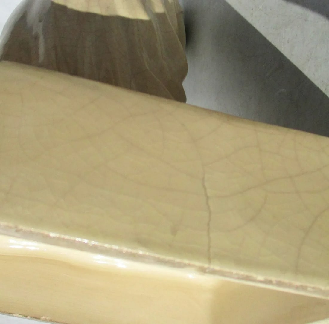 1930s Armand Godard French Faience Fortune Teller Figure - 9