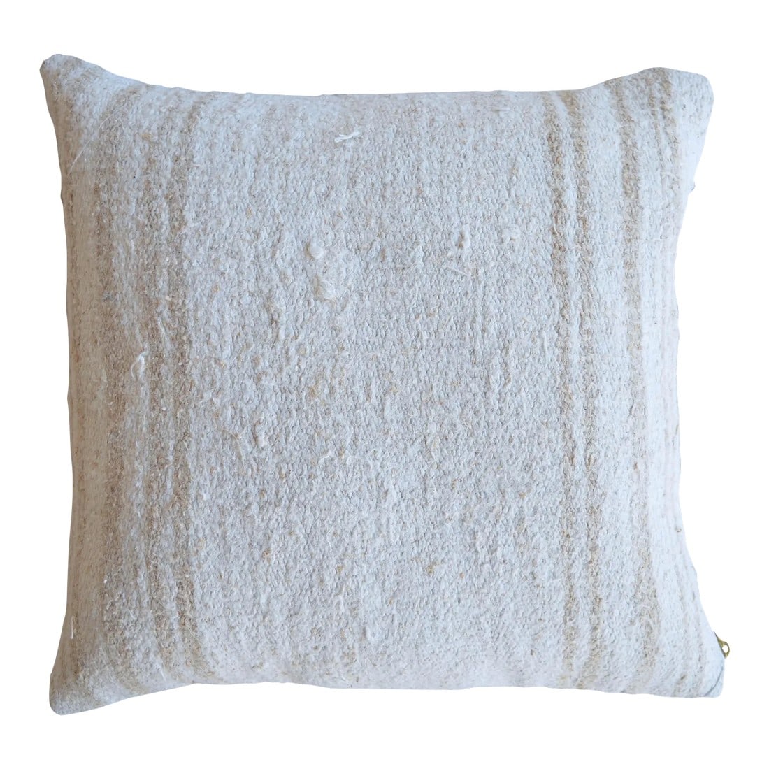 Vintage Handmade Hemp Kilim Rug Pillow Cover (1 of 5)