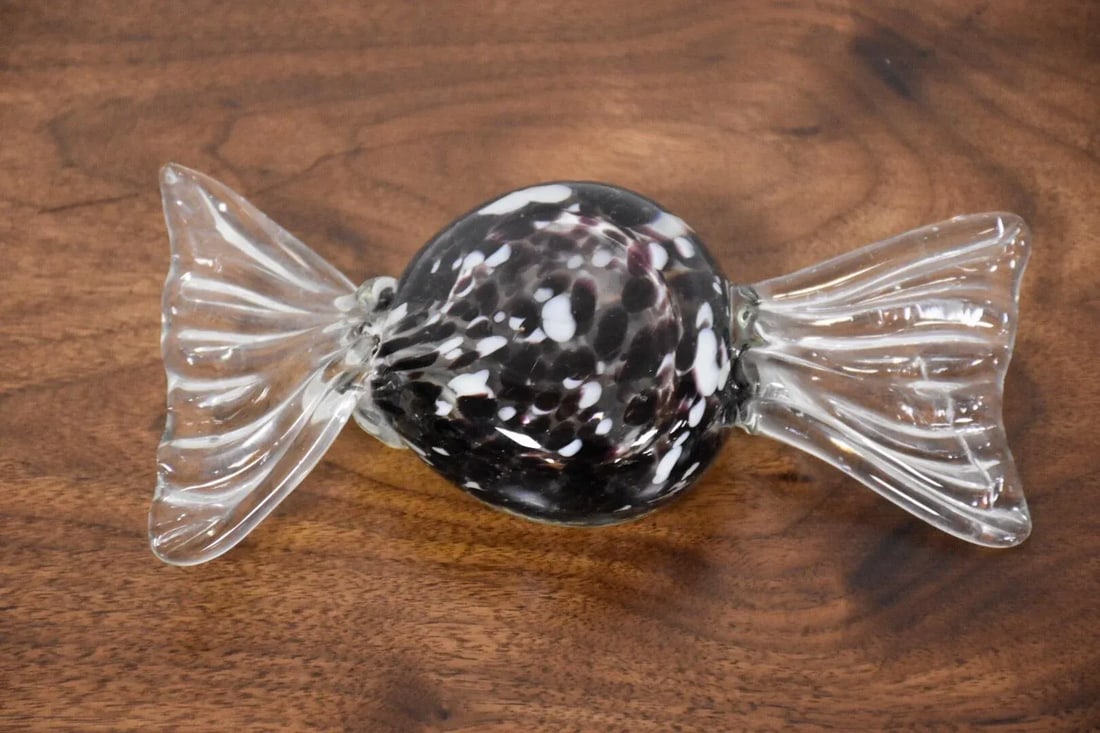 Purple Murano Glass Candy Object - 2