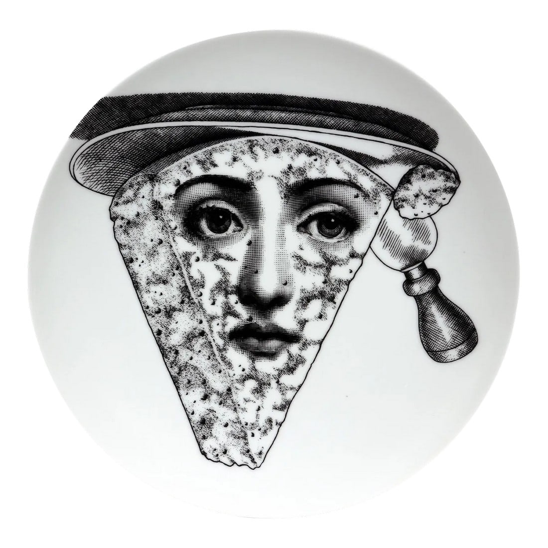 Fornasetti Porcelain Themes & Variation Plate, #319 (1 of 6)