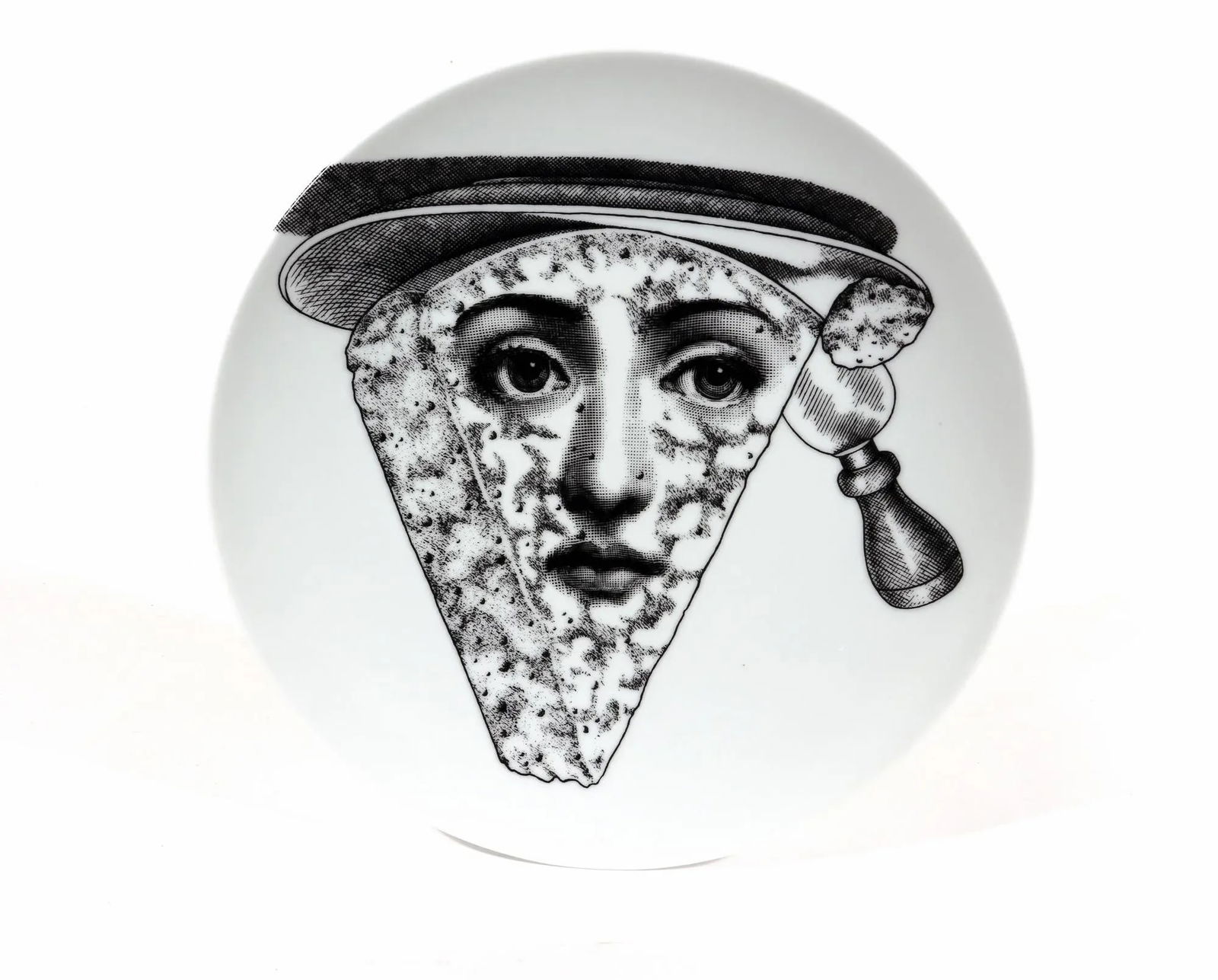 Fornasetti Porcelain Themes & Variation Plate, #319 - 6