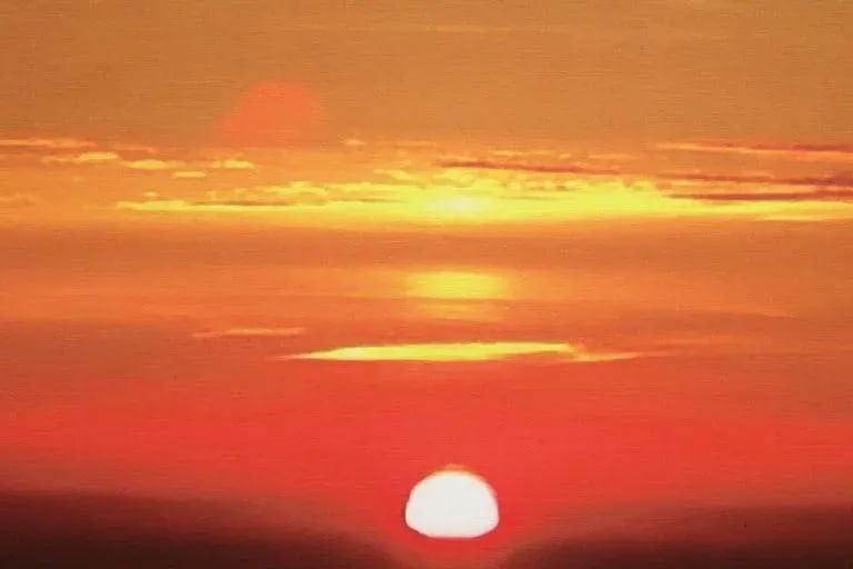 2016 "Sunset" Contemporary Photograph on Canvas by LeoK - 4