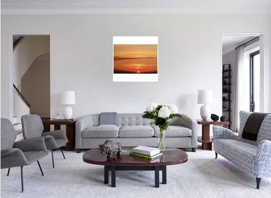 2016 "Sunset" Contemporary Photograph on Canvas by LeoK - 6