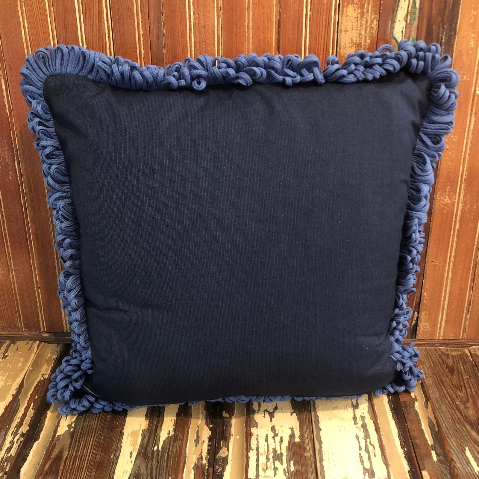 Contemporary Nautical Fish Print Hand Crafted Pillows - Set of 2 - 7