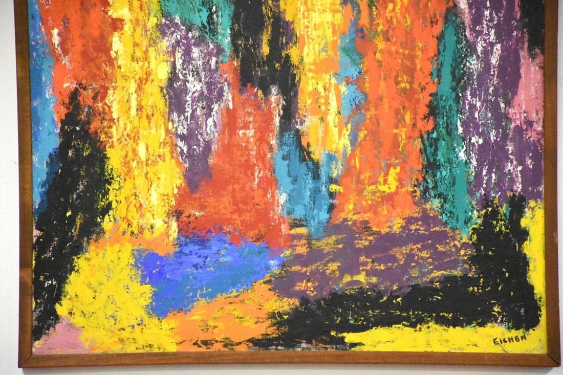 Mid Century Abstract Painting - 4