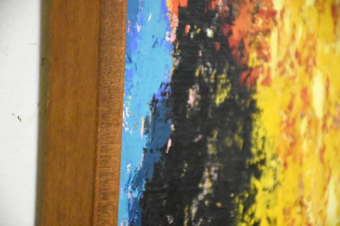 Mid Century Abstract Painting - 6