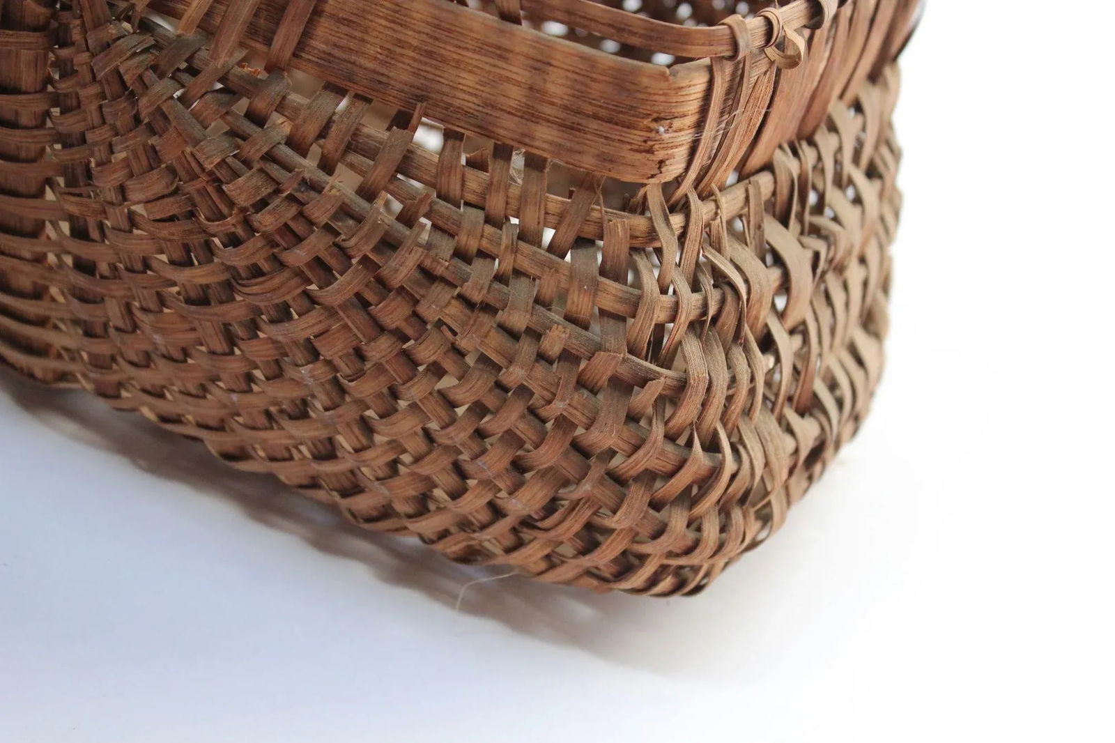 Americana Split Oak Gathering Farmhouse Basket - 12