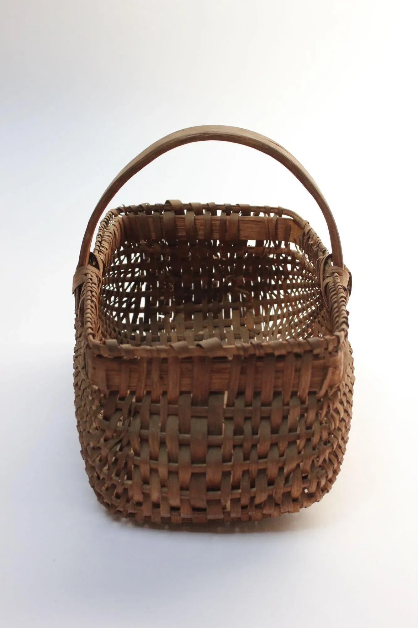 Americana Split Oak Gathering Farmhouse Basket - 2