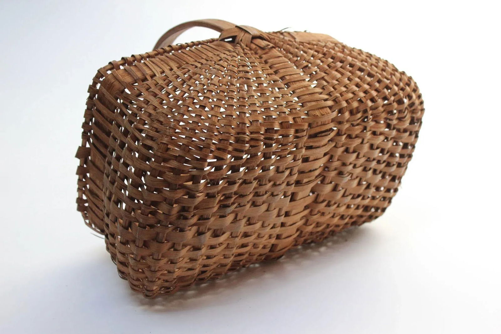 Americana Split Oak Gathering Farmhouse Basket - 6